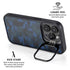 Blue Street Camo iPhone 15 Pro Kickstand Case